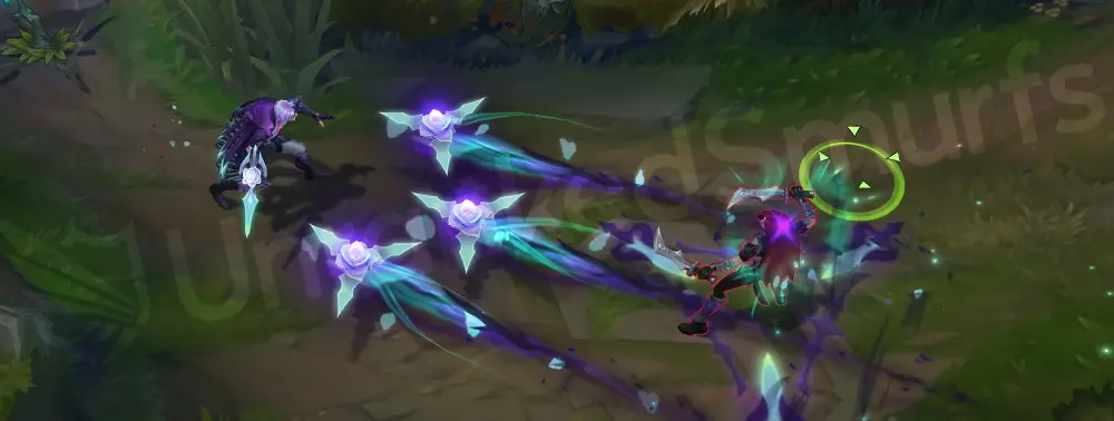 Withered Rose Talon W animation