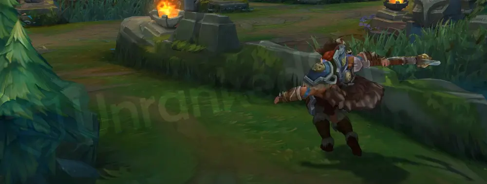 Woad King Darius emote in-game