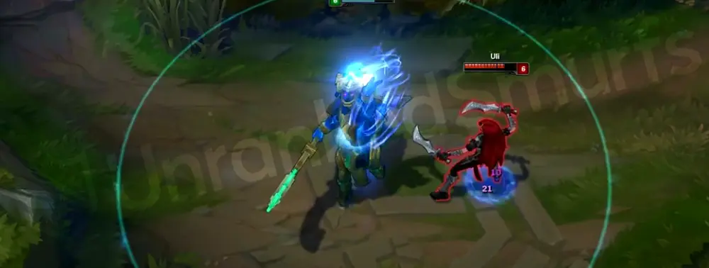 Worldbreaker Hecarim W animation