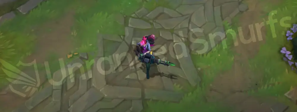 Zombie Slayer Jinx full skin splash and model