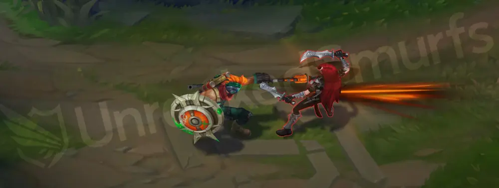 Zombie Slayer Pantheon in-game front view