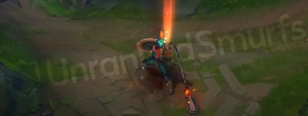 Zombie Slayer Pantheon emote pose